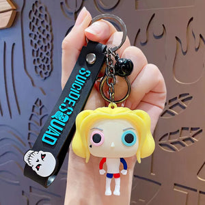 POP Style Suicide Squad 3D Keychain