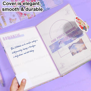 A5 Aesthetic Buckle Lock Journal