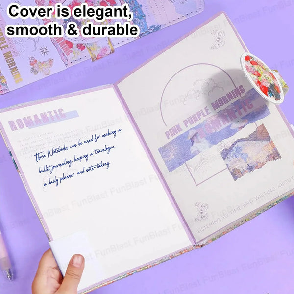 A5 Aesthetic Buckle Lock Journal