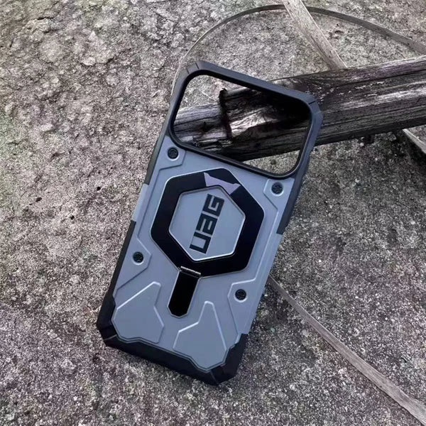 UAG Rugged Kickstand Armor Case (For iPhone)