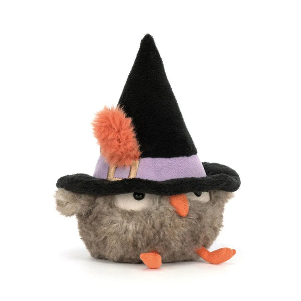 JC Birdling Owl Witch Hat Soft Plush