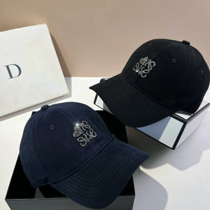 Love Anagram Suede Baseball Cap