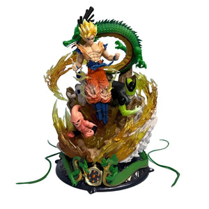 DBZ Goku Shenron Villains Climax Battle Statue (24 cm)