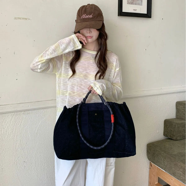 Topologie Japanese Denim Summit Tote