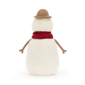 JC Festive Snowman Dapper Winter Plush Companion