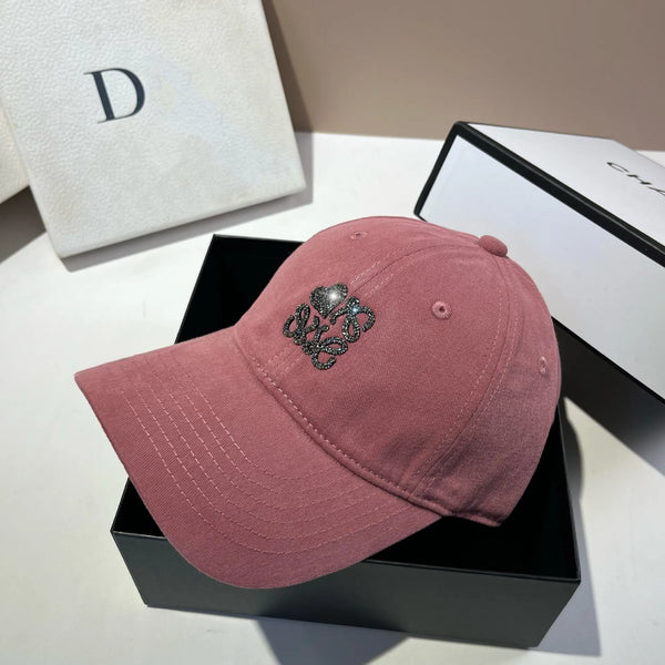 Love Anagram Suede Baseball Cap