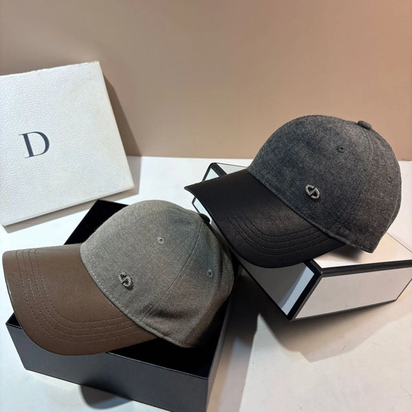 D-Luxe Pavé Pin Heathered Visor Cap