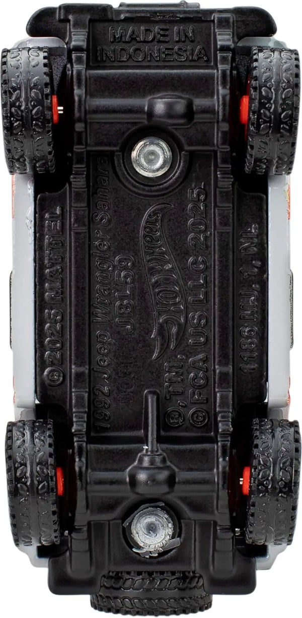 Hot Wheels Jurassic Park '92 Jeep Wrangler Vehicle