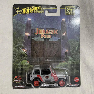 Hot Wheels Jurassic Park '92 Jeep Wrangler Vehicle