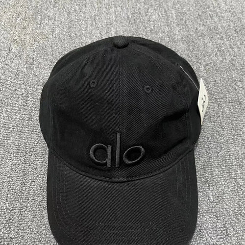 Alo Off Duty Embroidered Cotton Dad Cap