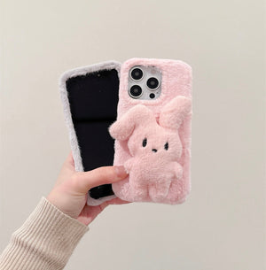 Rabbit Soft Phone Case for iPhone 11/11pro/11pro max/12/12pro/12pro max/13/13pro/13pro max/14/14pro/14plus/14pro max/15/15pro/15pro max/15plus/16/16pro/16pro max PN6863 - Bear Hugs