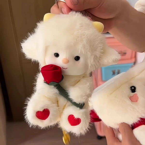Romantic Sheep Plush Rose Bouquet🌹 - Bear Hugs