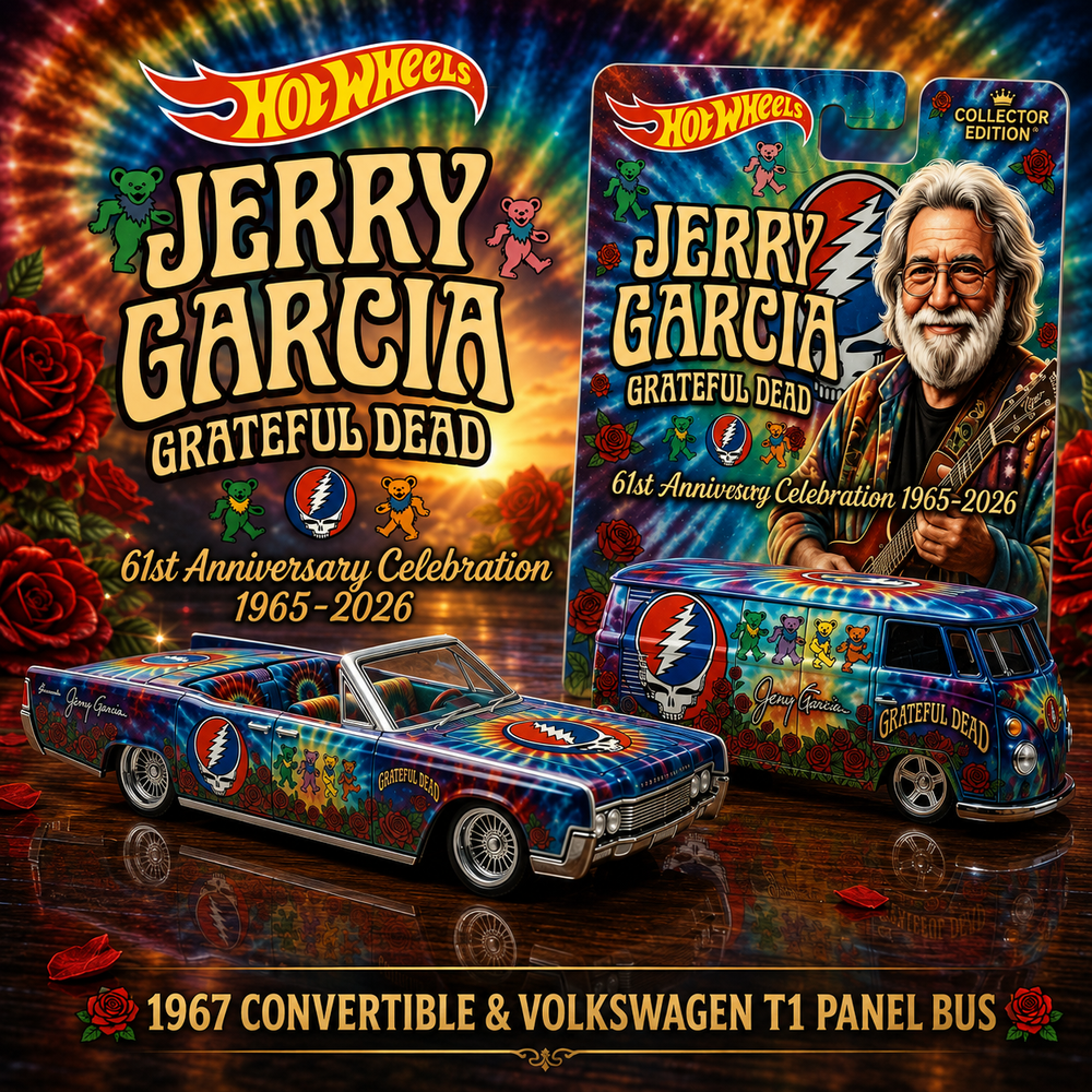 Hot Wheels Jerry Garcia Grateful Dead Collector Edition Series
