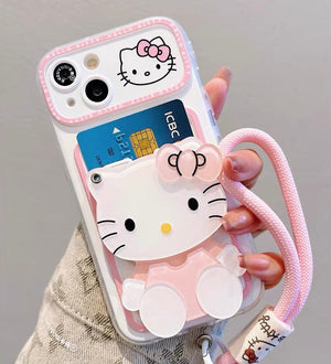 Kawaii Kitty Phone Case for iPhone 11/12/12pro max/13/13pro/13pro max/14/14pro/14pro max/15/15pro/15pro max/16/16pro/16pro max PN6982 - Bear Hugs
