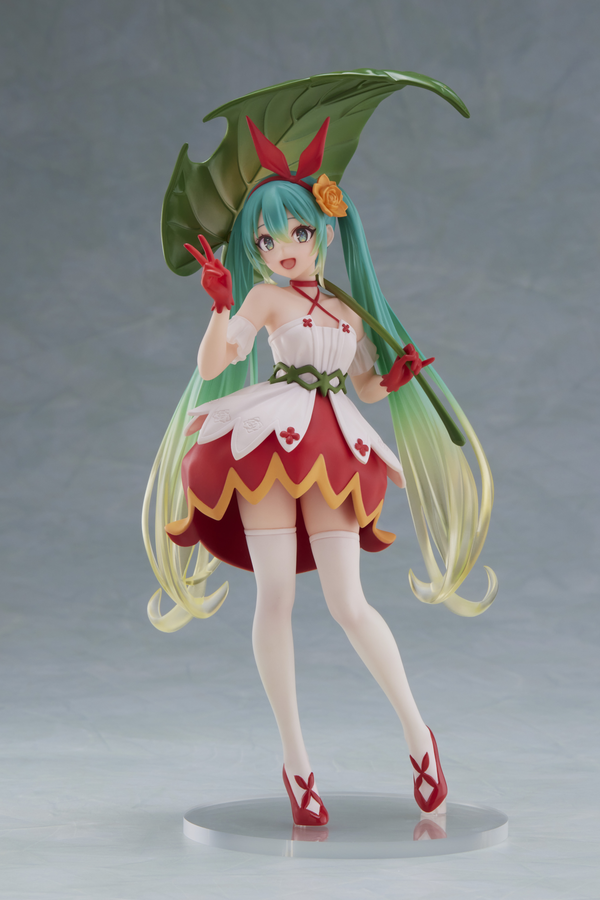 Hatsune Miku Wonderland Figure Thumbelina - Bear Hugs