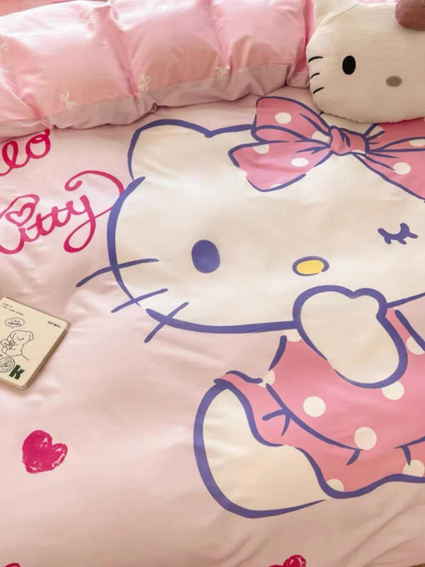 Cartoon Anime Bedding Set PN6777 - Bear Hugs
