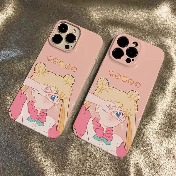 Cute Girl Phone Case for iPhone 11/12/12pro max/13/13pro/13pro max/14/14pro/14pro max/15/15pro/15pro max/16/16pro/16pro max PN6903 - Bear Hugs
