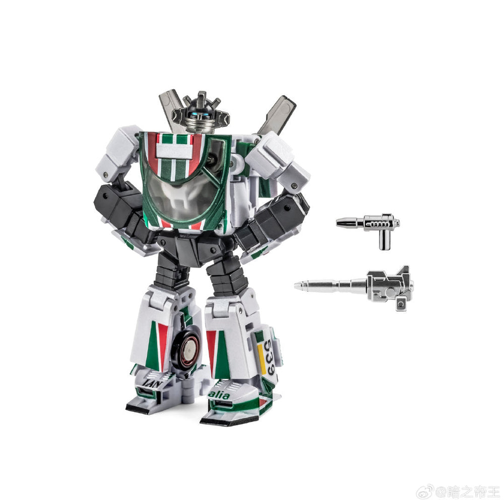 NA NewAge H49EX H-49EX Hammond (Wheeljack Toy Color Repainted Version) New Age 10cm / 4" - Bear Hugs