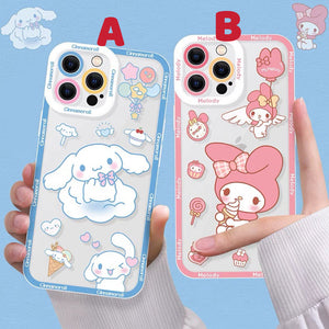 Kawaii Phone Case for iPhone 11/12/12pro max/13/13pro/13pro max/14/14pro/14pro max/15/15pro/15pro max/16/16pro/16pro max PN7055 - Bear Hugs