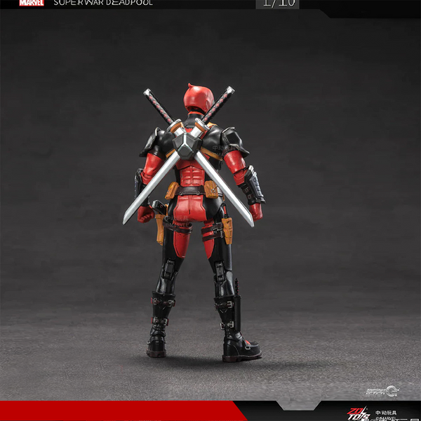 ZD toys Deadpool Action Figure – Premium Poseable Collectible with Dual Swords - Bear Hugs