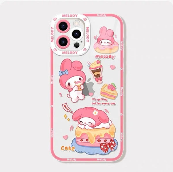 Kawaii Phone Case for iPhone 11/12/12pro max/13/13pro/13pro max/14/14pro/14pro max/15/15pro/15pro max/16/16pro/16pro max PN7055 - Bear Hugs