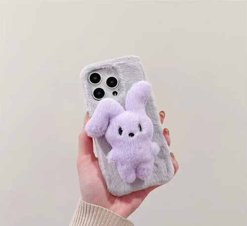 Rabbit Soft Phone Case for iPhone 11/11pro/11pro max/12/12pro/12pro max/13/13pro/13pro max/14/14pro/14plus/14pro max/15/15pro/15pro max/15plus/16/16pro/16pro max PN6863 - Bear Hugs