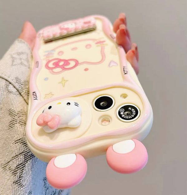 Kawaii Kitty Phone Case for iPhone 11/12/12pro max/13/13pro/13pro max/14/14pro/14pro max/15/15pro/15pro max/16/16pro/16pro max PN6980 - Bear Hugs