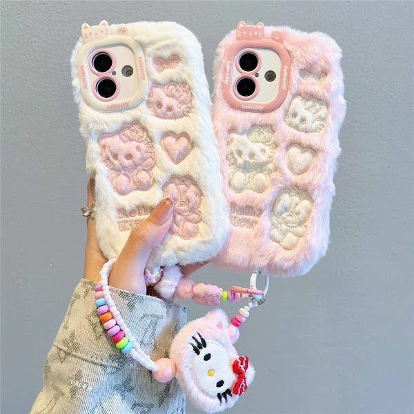Fashion Soft Kitty Phone Case for iPhone 12/12pro max/13/13pro/13pro max/14/14pro/14pro max/15/15pro/15pro max/16/16pro/16pro max PN6857 - Bear Hugs