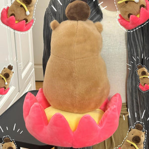 Capybara + lotus💓 - Bear Hugs
