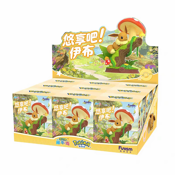 Funism Pokemon Relaxing Eeveelutions Blind Box