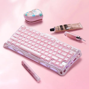 Gravastar Mercury K1 Sakura Pink Keyboard