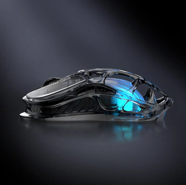 Gravastar Mercury M2 Transparent Black Mouse
