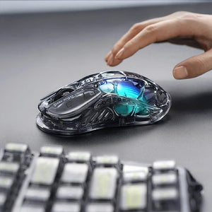 Gravastar Mercury M2 Transparent Black Mouse
