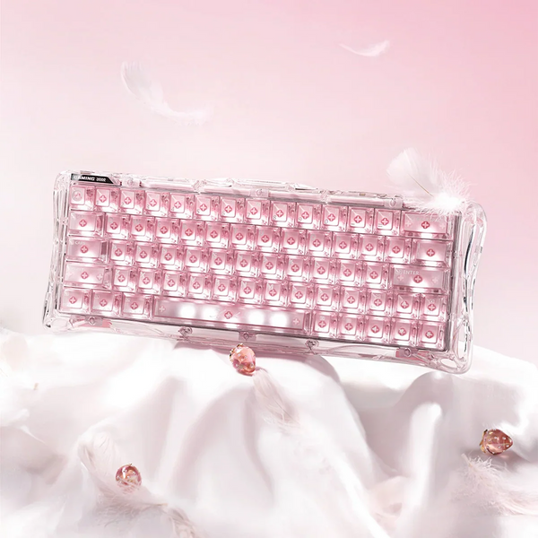 Gravastar Mercury V60 Crystal Rose Keyboard