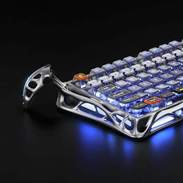 Gravastar Mercury K1 Pro Interstellar Silver Keyboard