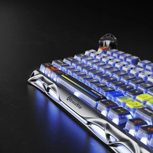 Gravastar Mercury K1 Pro Interstellar Silver Keyboard