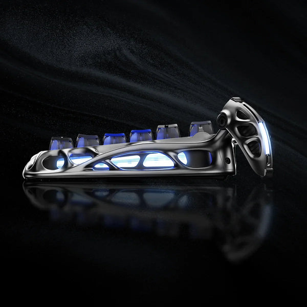 Gravastar Mercury K1 Pro Interstellar Silver Keyboard