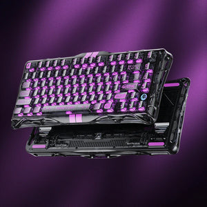 Gravastar Mercury V75 Lite Transparent Black Keyboard