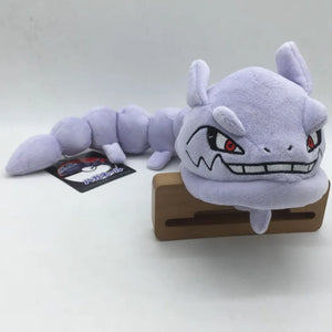 30cm Pokemon Steelix Plush Toys Dolls Soft Long Body Can Bend Snake Shape Stuffed Toys For Children Gift - Bear Hugs