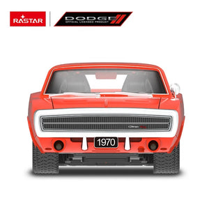 Rastar 99060 1/16 Scale Dodge Electric High Speed Rc Car Vintage Style Racing Muscle Car with LED Lights & Sounds USB Charging - Bear Hugs