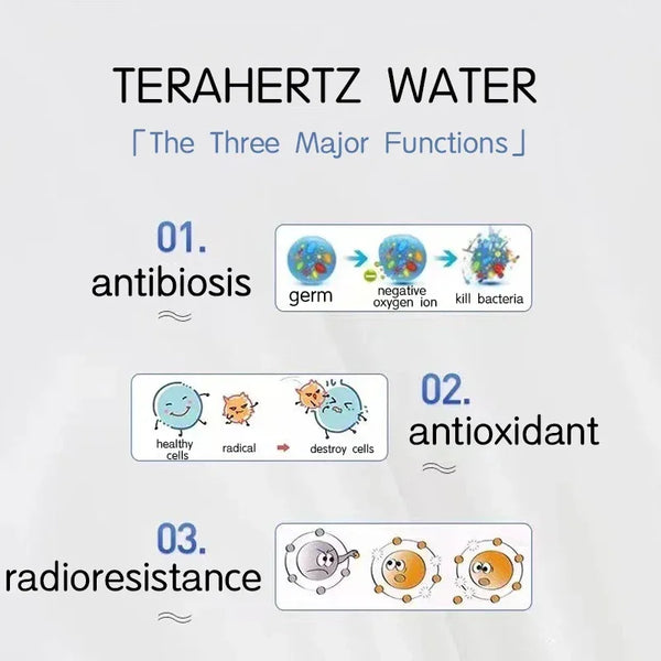 Portable Mini Low Frequency Terra Hertz Terahertz Healthy Hydrogen Water Generators Device - Bear Hugs