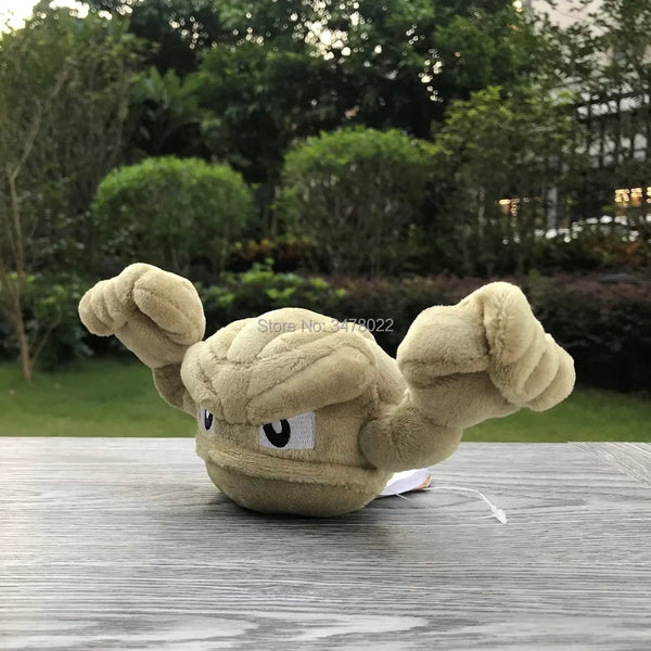 10cm Cute Pokemon Stuffed Toys Geodude Plush Anime Cartoon Soft Doll Gift - Bear Hugs
