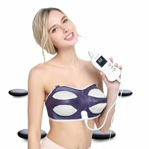 Breast Massager Feminine Bra Growth Electric Enlargement Enhancer Best Gift for Women Girl Friend Wife Firming Chest Machine - Bear Hugs