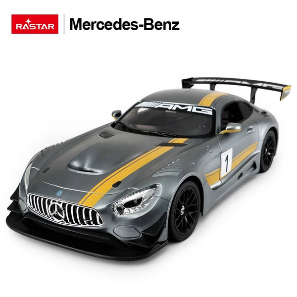 RASTAR RC Car Toys 1 14 Remote Control Racing Cars Electric 2.4G Radio Control Toy Car Model Mercedes AMG GT3 Performance - Bear Hugs