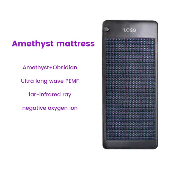 Photon Energy Crystal Mattress - PEMF Amethyst Cross-Border Explosive New Product with Far-Infrared & Negative Oxygen Ion - Bear Hugs