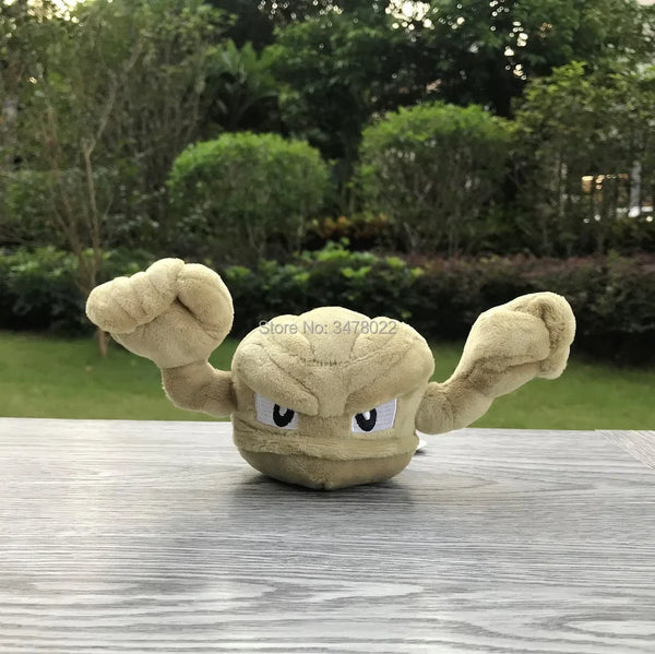 10cm Cute Pokemon Stuffed Toys Geodude Plush Anime Cartoon Soft Doll Gift - Bear Hugs