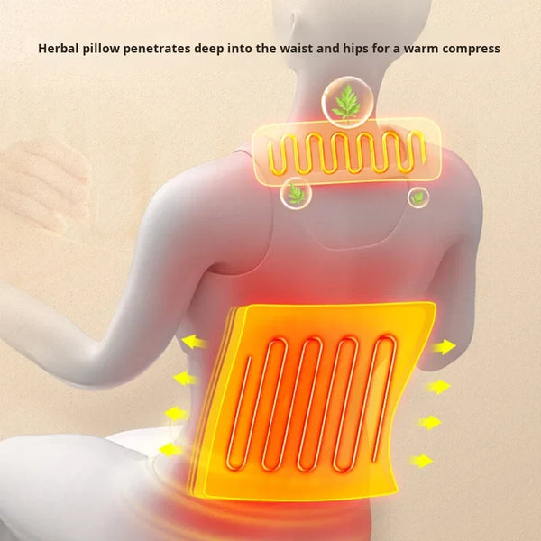 Multifunctional Smart Full Body Electric Massager Home Use Airbag Kneading Heating Mattress Neck Waist Leg Kneading Machine - Bear Hugs