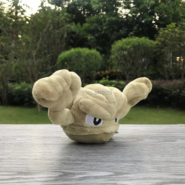 10cm Cute Pokemon Stuffed Toys Geodude Plush Anime Cartoon Soft Doll Gift - Bear Hugs