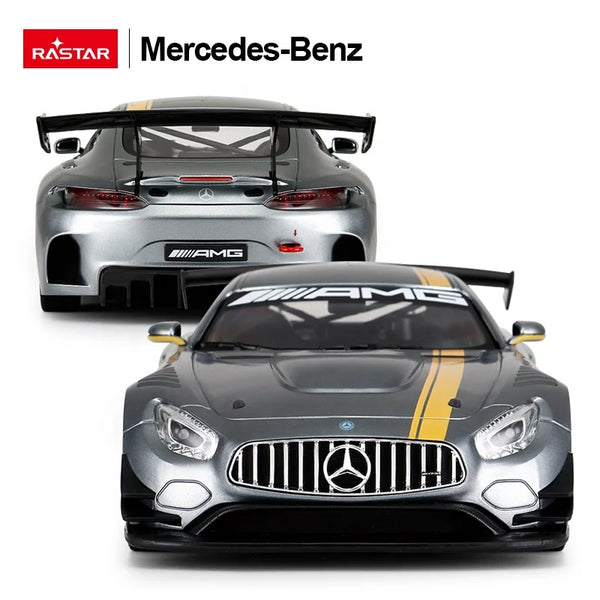RASTAR RC Car Toys 1 14 Remote Control Racing Cars Electric 2.4G Radio Control Toy Car Model Mercedes AMG GT3 Performance - Bear Hugs