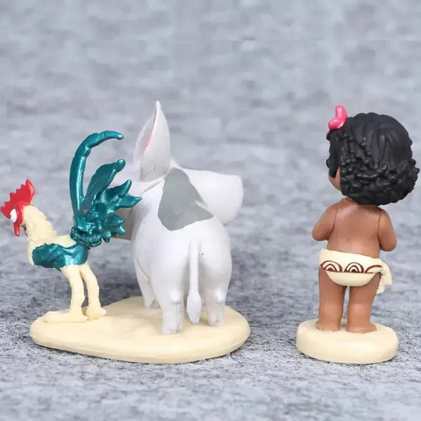 Ocean's Allies Moana Action Figurines (Set of 5)